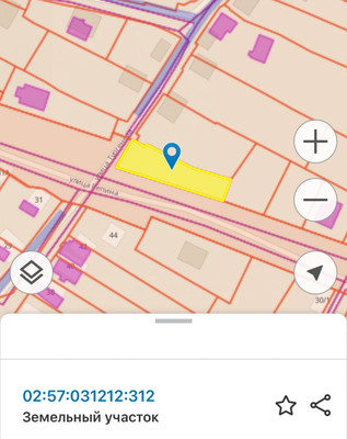 Продам участок 7,7 соток, ИЖС, Тургенева ул, 32, Октябрьский г, 0 км от города