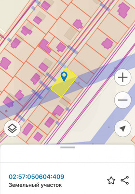 Продам участок 9 соток, ИЖС, Мустая Карима ул, Октябрьский г, 0 км от города