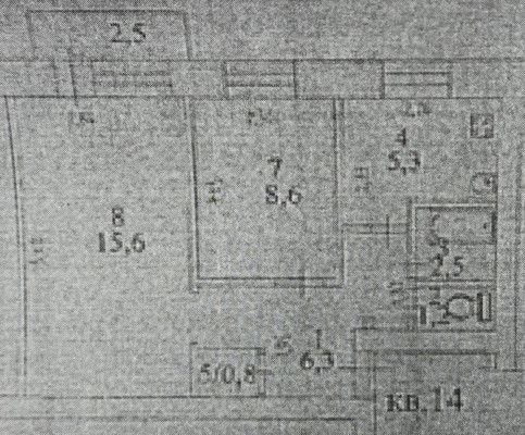 Продам двухкомнатную (2-комн.) квартиру, Лукашова ул, 6, Комсомольск-на-Амуре г