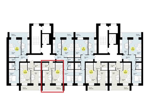 Продам однокомнатную (1-комн.) квартиру, Мира ул, 8, Йошкар-Ола г