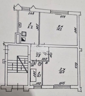 Продам двухкомнатную (2-комн.) квартиру, Молочинского ул, 9, Калининград г