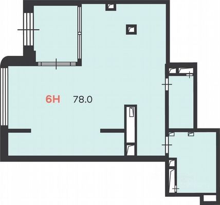 Продам коммерческое помещение 78 м2, Сиреневый б-р, 4/7, Москва г