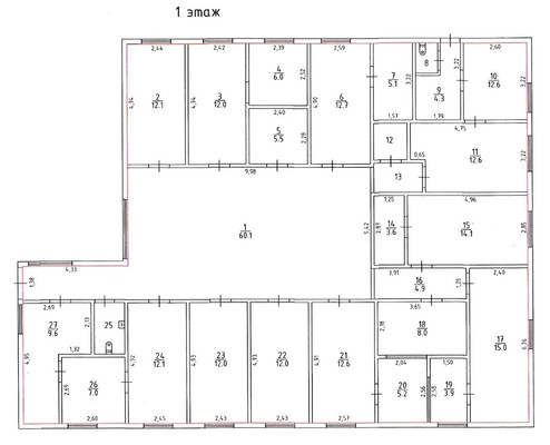 Сдам аптеку 267,2 м2, Варейкиса ул, 70, Воронеж г