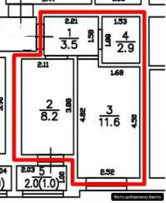 Продам однокомнатную (1-комн.) квартиру, Гептнера ул, 17к1, Пионерский г