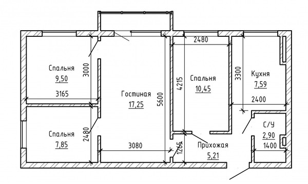 Продам многокомнатную квартиру, Ингушская ул, 13, Нальчик г