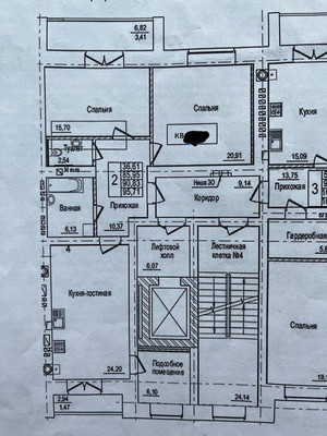 Продам трехкомнатную (3-комн.) квартиру, Ураева б-р, 6ка, Йошкар-Ола г
