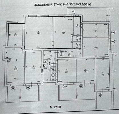 Продам коммерческое помещение 100 м2, Тихоненко ул, 17а, Калининград г