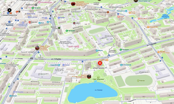 Продам однокомнатную (1-комн.) квартиру, Гурьева ул, 17, Раменское г