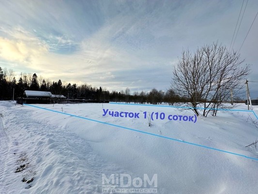 Продам участок 10 соток, ДНП, Жемчужная ул, Заостровье днп, 25 км от города