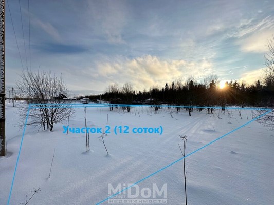 Продам участок 10 соток, ДНП, Жемчужная ул, Заостровье днп, 25 км от города