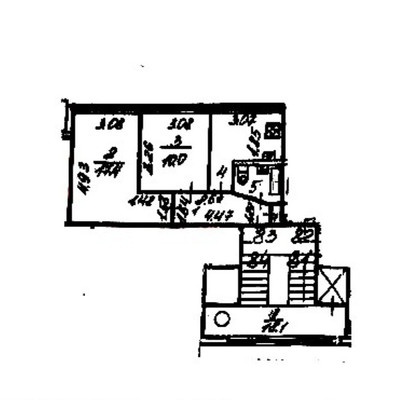 Продам двухкомнатную (2-комн.) квартиру, Софийская ул, 46к1, Санкт-Петербург г