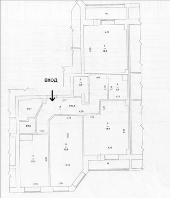Продам трехкомнатную (3-комн.) квартиру, Ямская ул, 14, Ханты-Мансийск г
