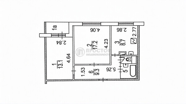 Продам двухкомнатную (2-комн.) квартиру, Плещеева ул, 22, Москва г