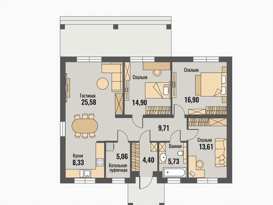 Продам дом, Акиньшино д, 0 км от города