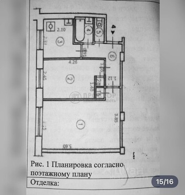 Продам двухкомнатную (2-комн.) квартиру, 6-я Парковая ул, 27, Москва г