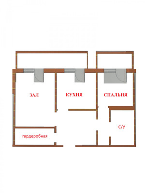 Продам двухкомнатную (2-комн.) квартиру, Первомайская ул, 57, Липецк г