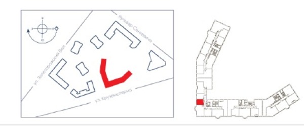 Продам однокомнатную (1-комн.) квартиру, Крузенштерна ул, 3к1, Москва г