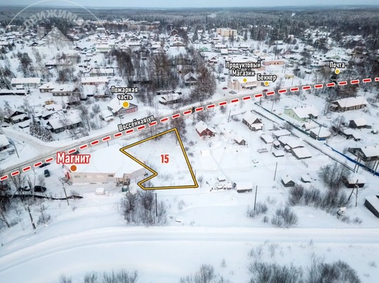 Продам участок 11 соток, ИЖС, Шоссейная ул, 64, Чална п, 0 км от города