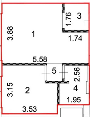 Продам однокомнатную (1-комн.) квартиру, Волгоградский пр-кт, 32/5к2, Москва г