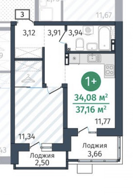 Продам однокомнатную (1-комн.) квартиру, Сергея Джанбровского ул, 27к2, Дударева д