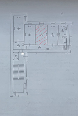 Продам комнату в 3-комн. квартире, Всеволода Вишневского ул, 14, Санкт-Петербург г