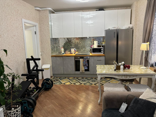 Продам двухкомнатную (2-комн.) квартиру, Центральный (Купелинка мкр) кв-л, 2, Сапроново д