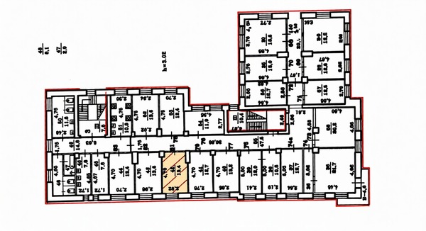 Продам комнату в 20-комн. квартире, Среднеохтинский пр-кт, 33/15, Санкт-Петербург г