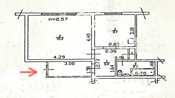 Продам однокомнатную (1-комн.) квартиру, Шевченко ул, 39, Ханты-Мансийск г