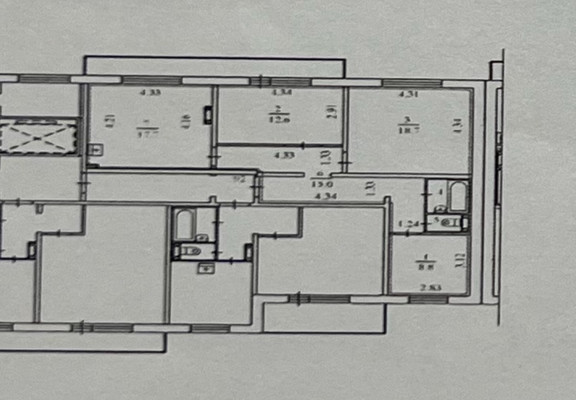 Продам трехкомнатную (3-комн.) квартиру, Артемьевская ул, 1, Кондратово д