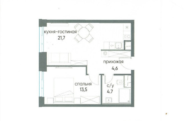 Продам двухкомнатную (2-комн.) квартиру, Нижние Мнёвники ул, 16к5, Москва г