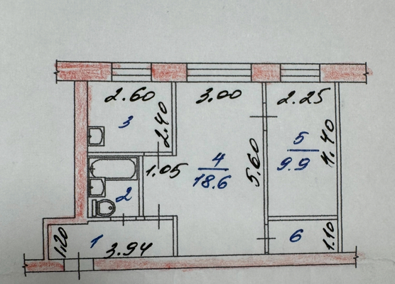 Продам двухкомнатную (2-комн.) квартиру, Бугарева (Кузнецкий р-н) ул, 38, Новокузнецк г