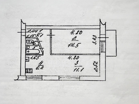 Продам двухкомнатную (2-комн.) квартиру, Молодых Подпольщиков пер, 7, Симферополь г