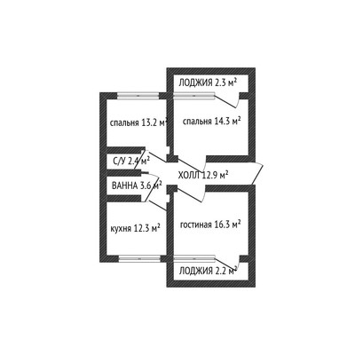 Продам трехкомнатную (3-комн.) квартиру, 7-й пер, 14кА, Майкоп г