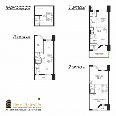 Продам таунхаус, Береговая (Шувалово тер.) ул, 21к2, Санкт-Петербург г, 0 км от города