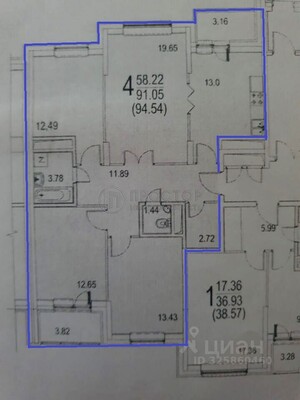 Продам многокомнатную квартиру, 6-я Радиальная ул, 7/6к3, Москва г