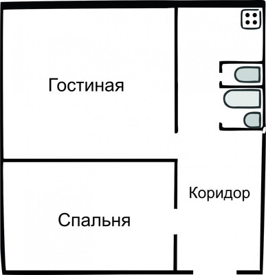 Продам двухкомнатную (2-комн.) квартиру, Шахтерская ул, 10, Кораблино г