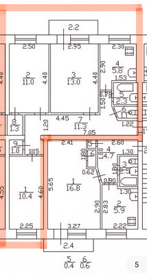 Продам трехкомнатную (3-комн.) квартиру, Приморское ш, 595аО, Зеленогорск г