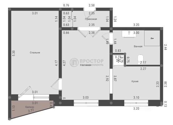 Продам двухкомнатную (2-комн.) квартиру, Маленковская ул, 12, Москва г