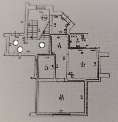 Продам однокомнатную (1-комн.) квартиру, Шахматная ул, 1б, Калининград г