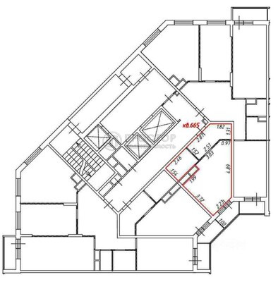 Продам однокомнатную (1-комн.) квартиру, Красноказарменная ул, 14Ак2, Москва г