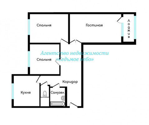 Продам трехкомнатную (3-комн.) квартиру, Академика Комарова ул, 3к2, Москва г