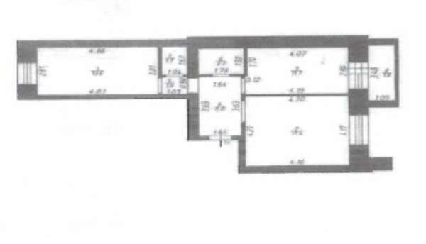 Продам трехкомнатную (3-комн.) квартиру, Академика Королева ул, 34, Казань г