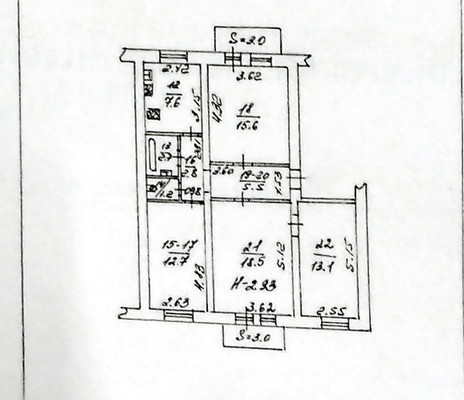 Продам многокомнатную квартиру, Ашхабадский пер, 33, Ростов-на-Дону г