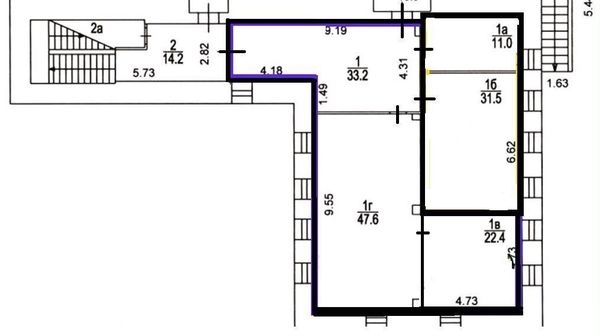 Сдам коммерческое помещение 145,7 м2, Золоторожский Вал ул, 34 6, Москва г