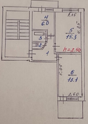 Продам двухкомнатную (2-комн.) квартиру, Кирова ул, 7, Нальчик г