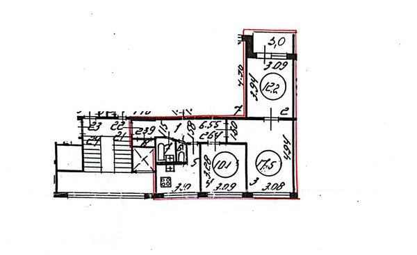 Продам трехкомнатную (3-комн.) квартиру, Софийская ул, 53А, Санкт-Петербург г