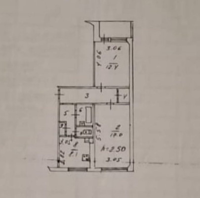 Продам двухкомнатную (2-комн.) квартиру, Молодежный проезд, 4, Мурманск г