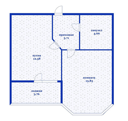 Продам однокомнатную (1-комн.) квартиру, Красных Партизан ул, 1/4к16, Краснодар г