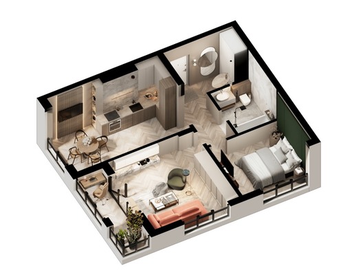 Продам двухкомнатную (2-комн.) квартиру (долевое), Портовая ул, Калининград г