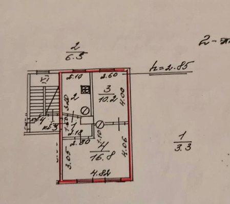 Продам двухкомнатную (2-комн.) квартиру, Советский пр-кт, 5, Сестрорецк г
